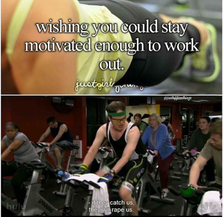 I need Dwight as my gym instructor.