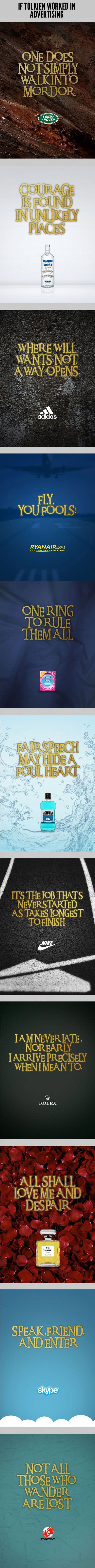 If Tolkien worked in advertising.