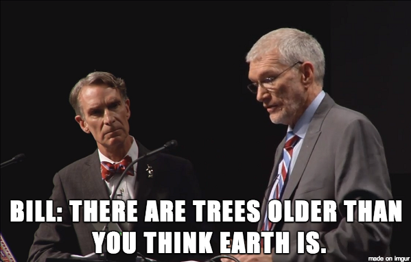One of my favorite lines from the Bill Nye / Ken Ham debate.
