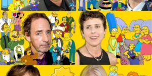 The faces behind The Simpsons.