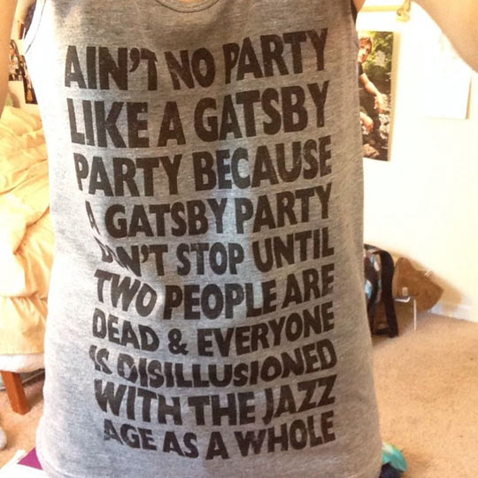 Ain't no party like a Gatsby party.
