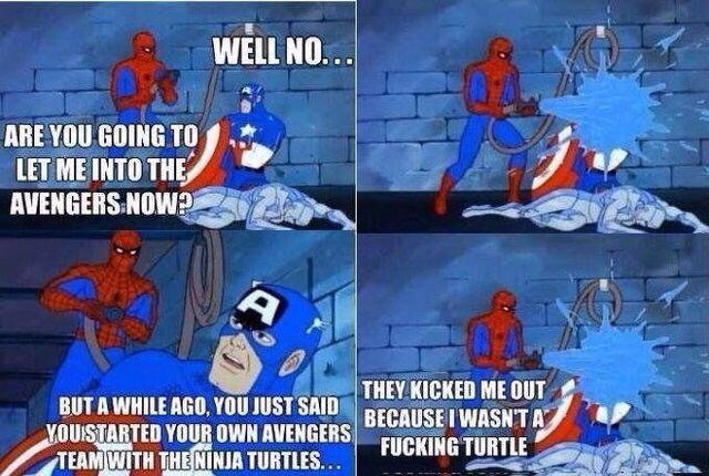 Spidey can't catch a break...