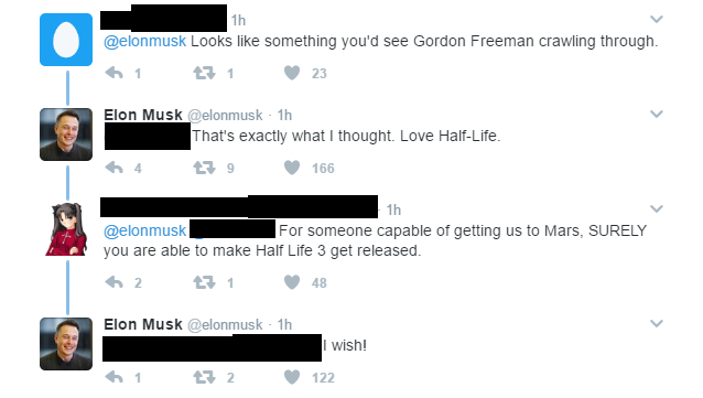 Elon Musk on Twitter.