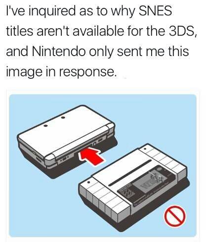 Nintendo is full of sass.