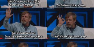 Mark Hamill on Carrie Fisher