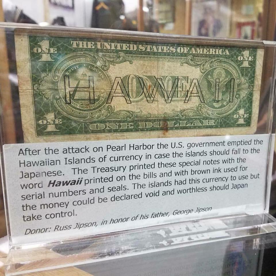 H A W A I I A N currency.