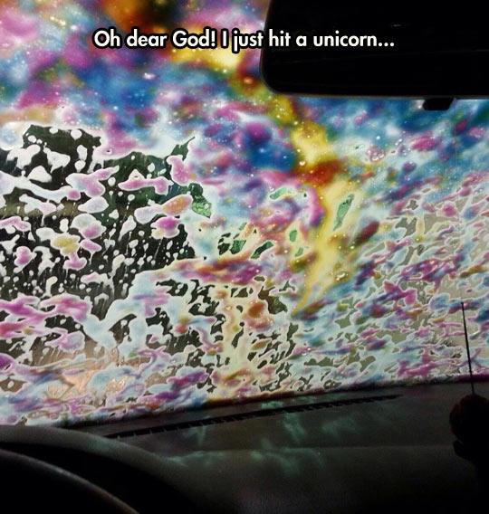 Poor unicorn...