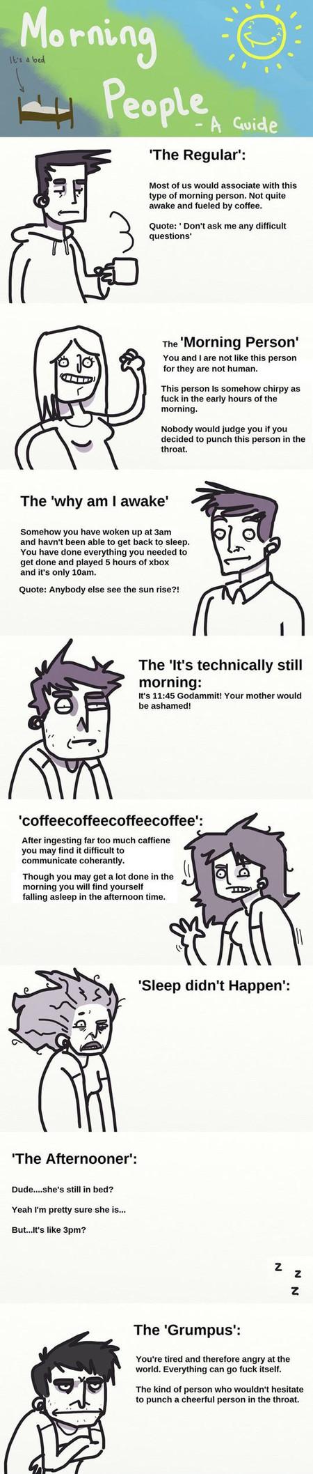 Types Of Morning People