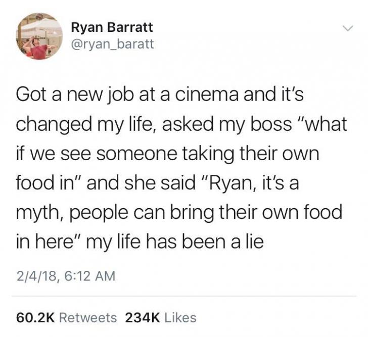 Worked at a theater, can confirm.