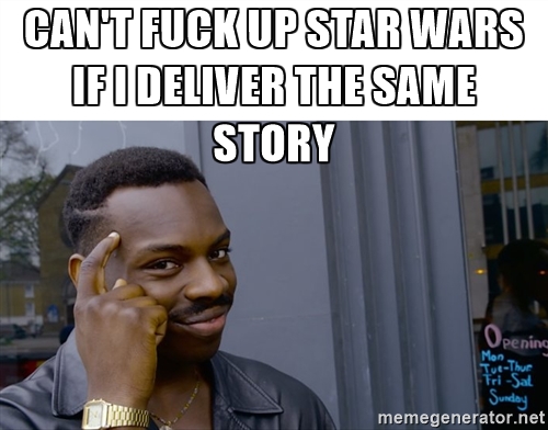 J.J. Abrams logic.