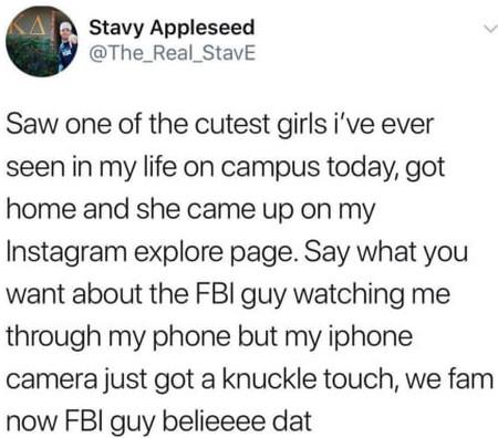 God bless the FBI