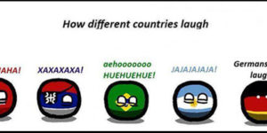How different countries laugh