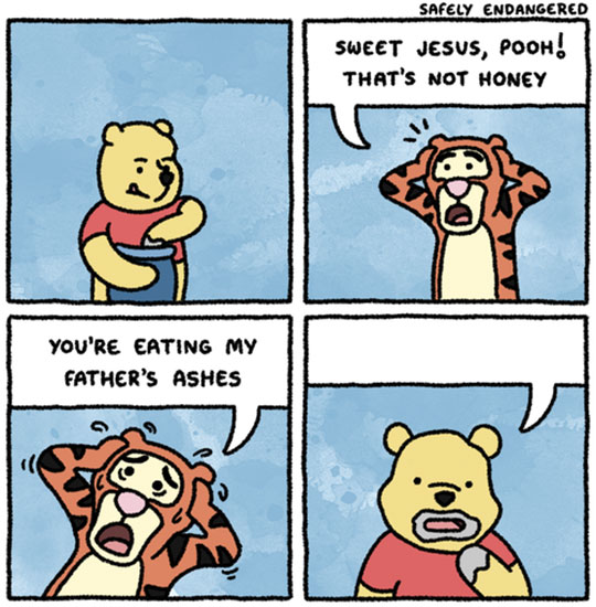Pooh! That's not honey!
