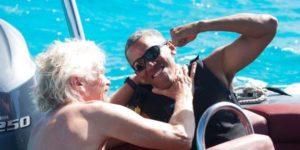 Obama kickin it at the Caribbean. He already looks ten years younger.