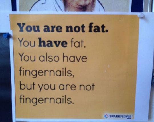 You are not fat.