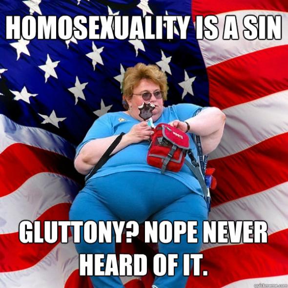 Homosexuality is a sin...