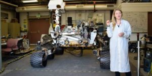 For those of you like me who always imagined the Mars Curiousity Rover was about the size of a dog.