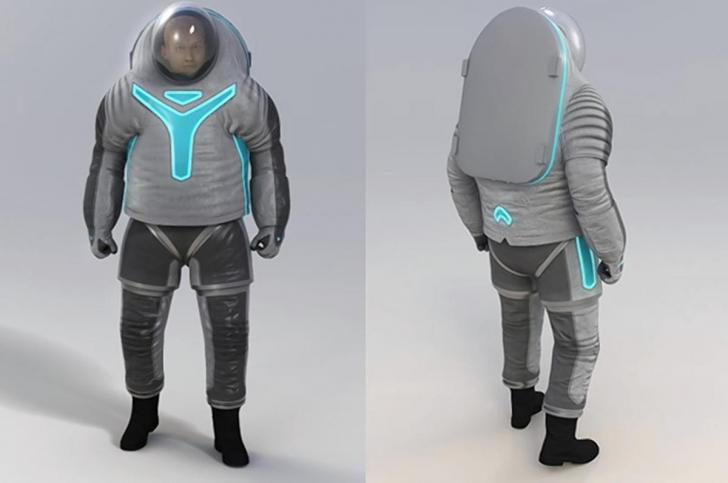 NASA's actual newest space suit looks like this. The Z-2