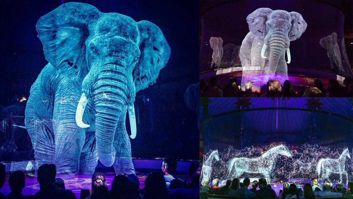 A circus in Germany is using Holograms instead of live animals. #bringbacktupac