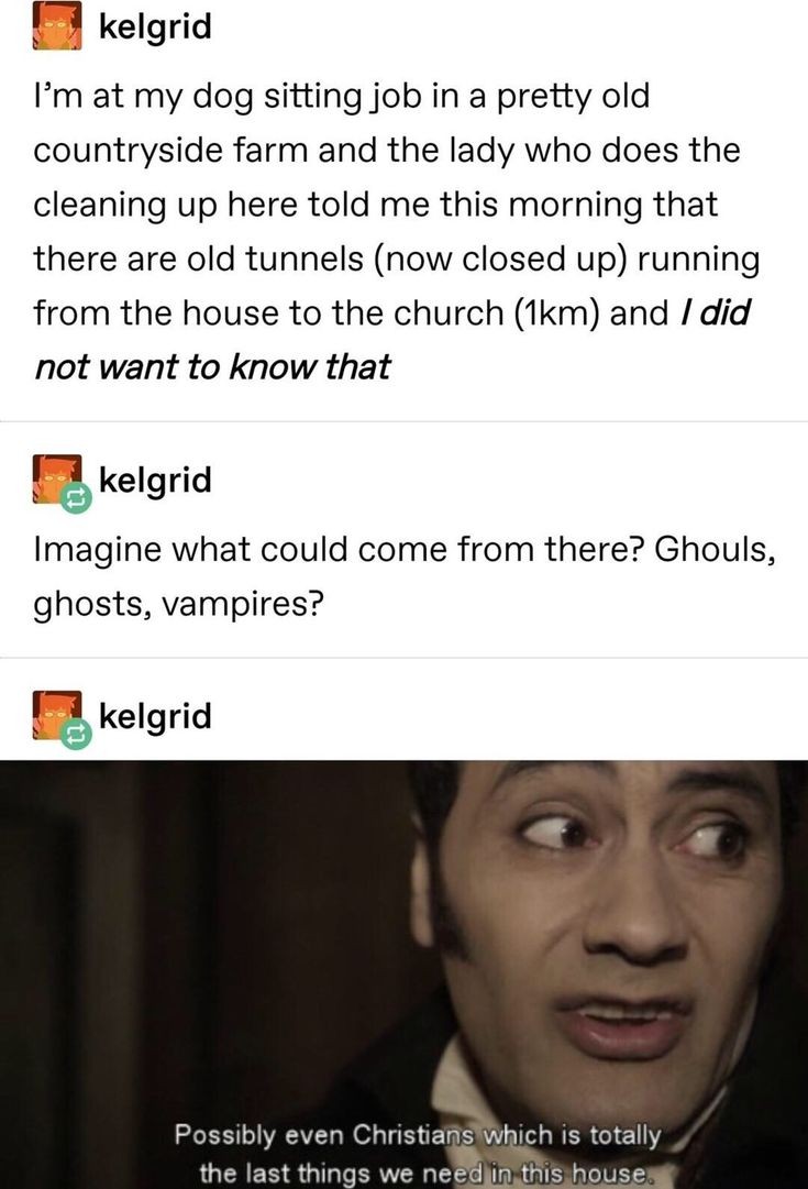Ghouls, and ghosts, and Christians, OH MY!
