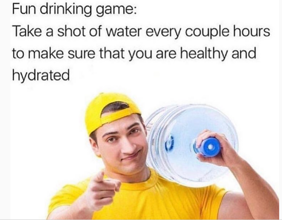 PSA: Drink More High Quality Water