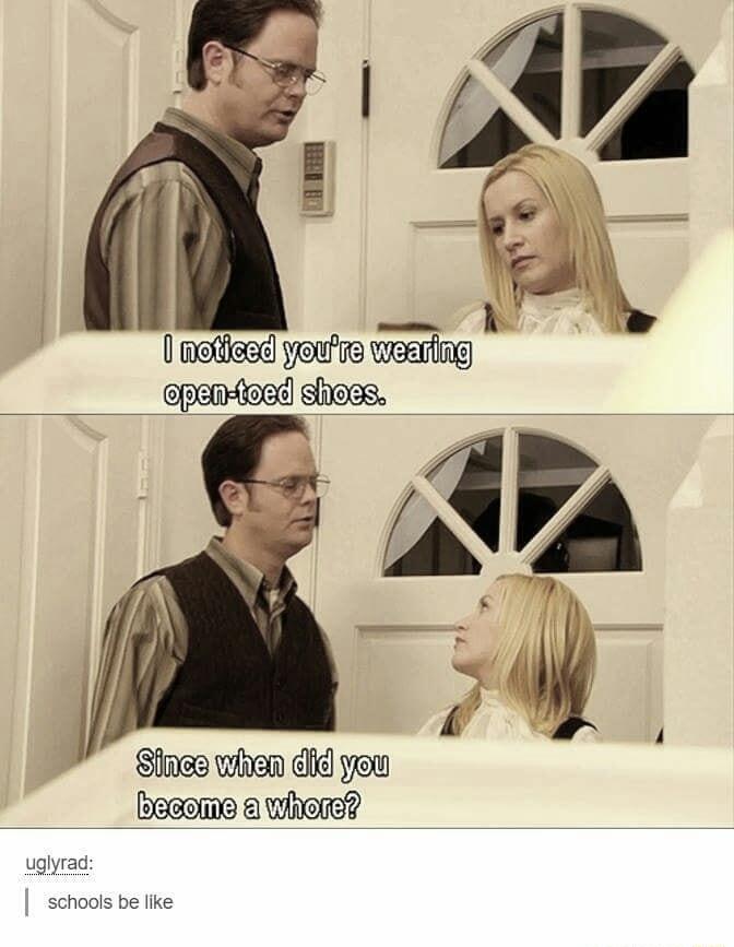Back off, Dwigt.