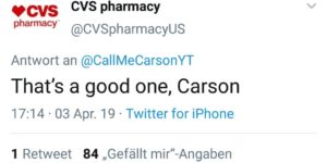 Nailed it. – Carson, probably.