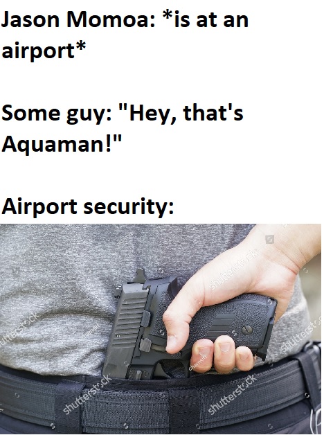 It's not easy being Aquaman these days...