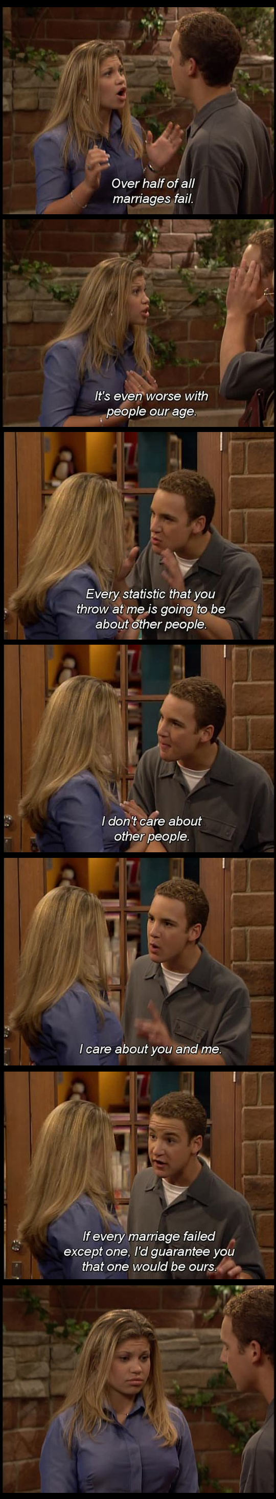 Cory and Topanga are still my favorite couple