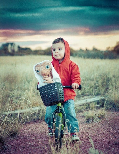 The littlest Extra Terrestrial.