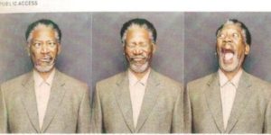 Morgan Freeman being Morgan Freeman.