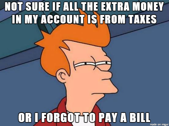 Happens every tax season.