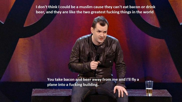 Don't touch my bacon and beer.