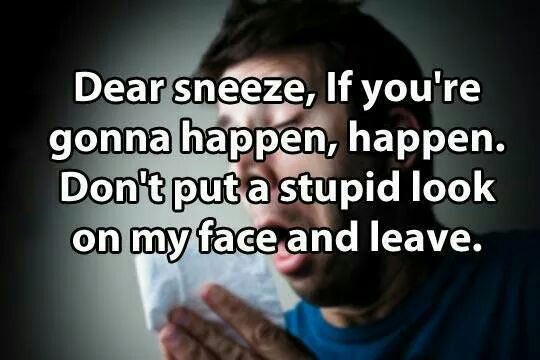 A Letter To My Sneeze