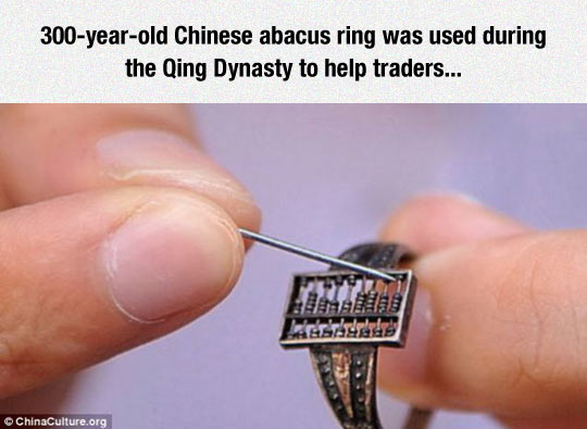 300-year-old Chinese abacus