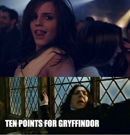 TEN POINTS FOR GRYFFINDOR!