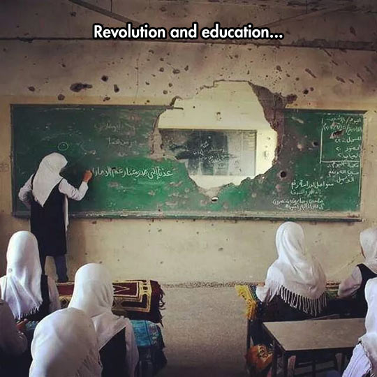 That Moment When Education Is More Important Than Anything Else