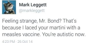 Feeling strange, Mr. Bond?