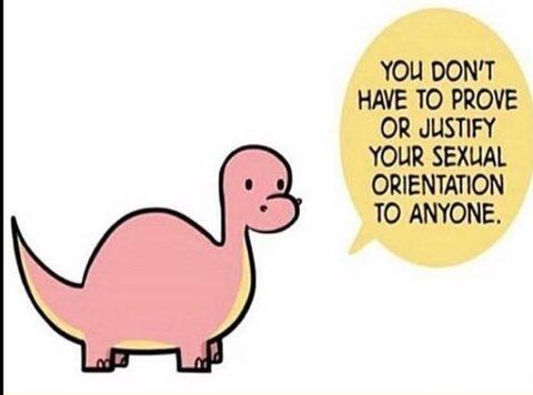 important message from a dinosaur