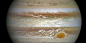 Auroras larger than Earth on Jupiter