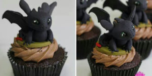 Toothless Cupcake!