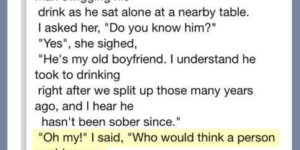 He’s my old boyfriend…