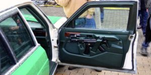 Classic German Police Car from the seventies, with the MP5 upgrade…