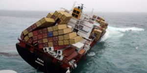 A cargo ship’s final moments