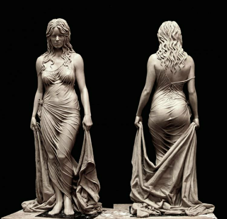 Bathsheba by Benjamin Victor. Stone. 