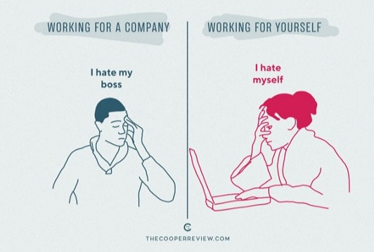 Working for a Company vs working for yourself