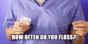 How often do you floss?