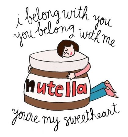 Love letters to Nutella.