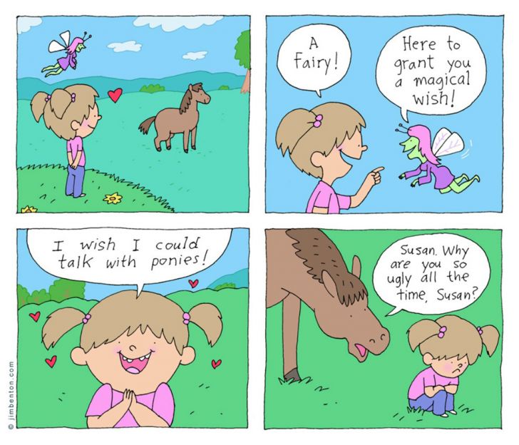 I wish I could talk with ponies!