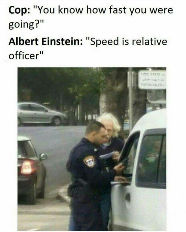 Speed is relative